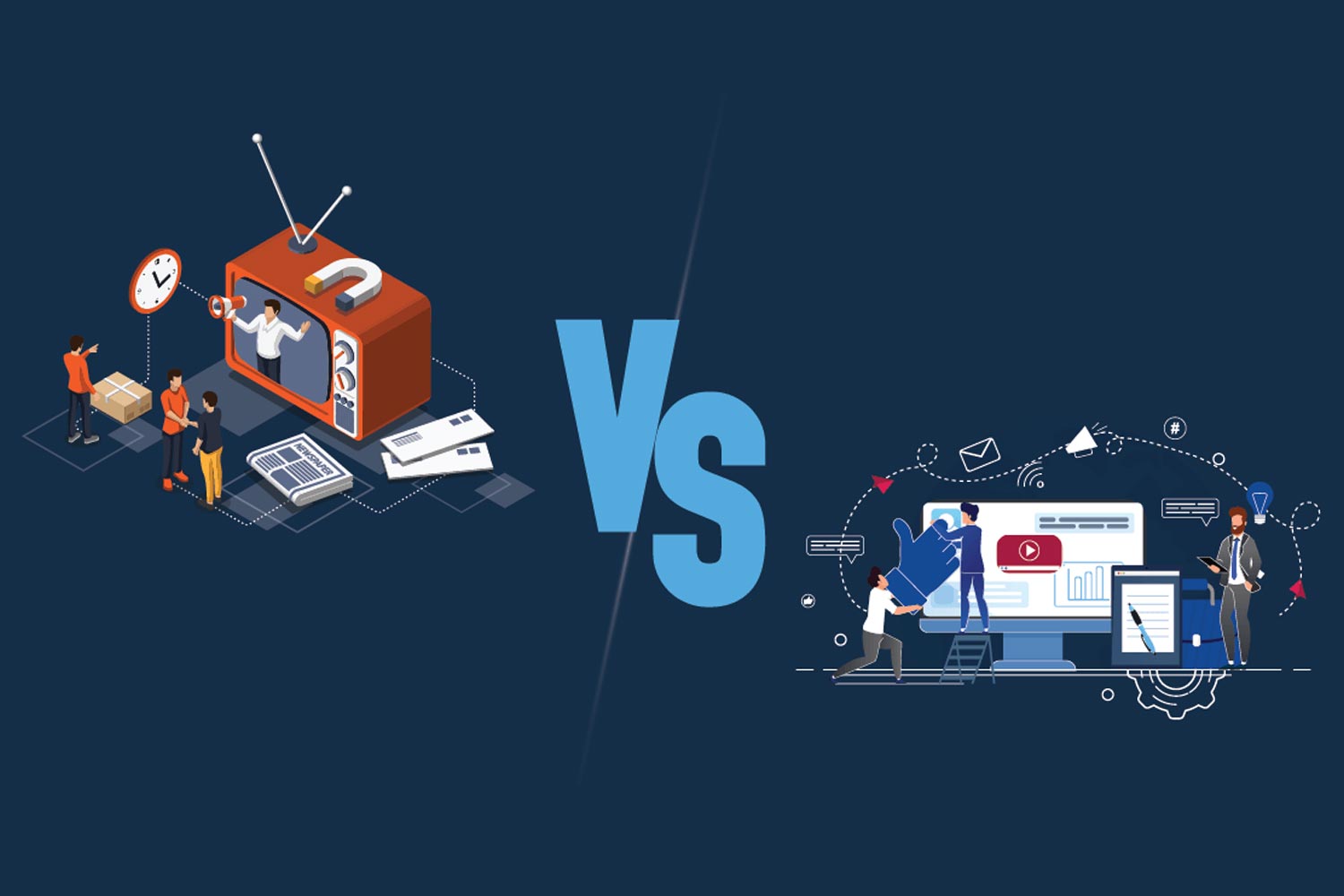 The Rise of Digital Marketing and Social Media: A New Era